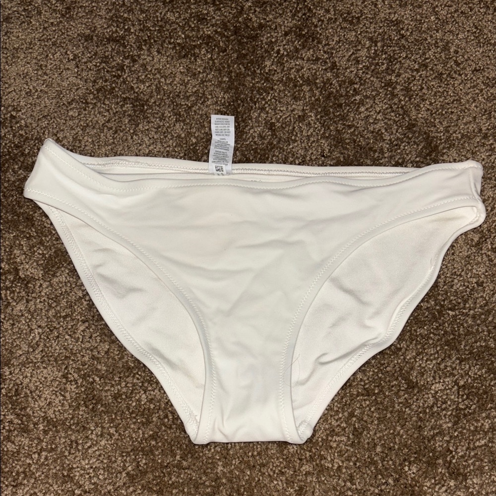Classic White Bikini Bottom